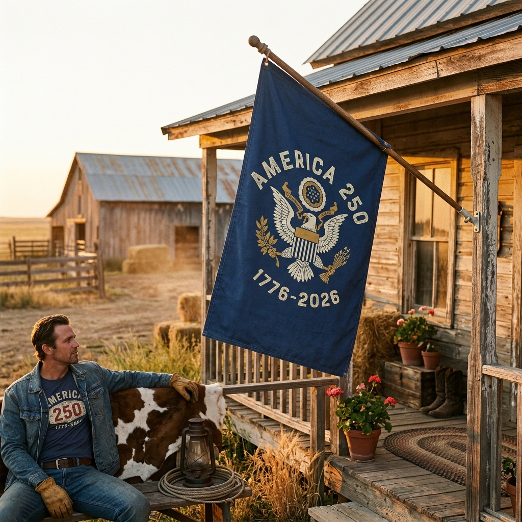 House Flag — AMERICA 250 EAGLE