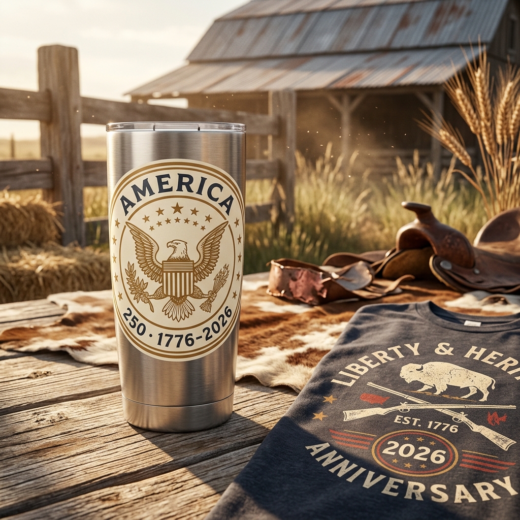 Stainless Tumbler — AMERICA 250